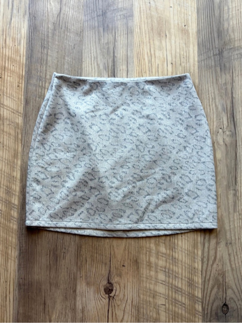Altar'd State Leopard Print Mini Skirt